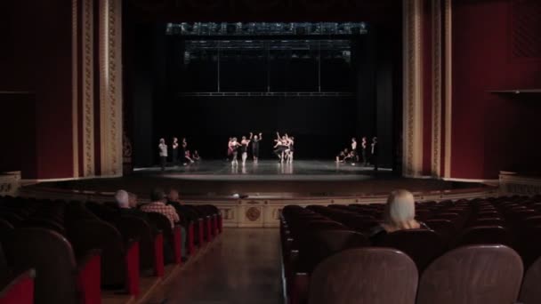 芭蕾舞团员 — 图库视频影像