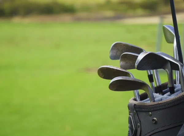 Saco de golfe com garras — Fotografia de Stock