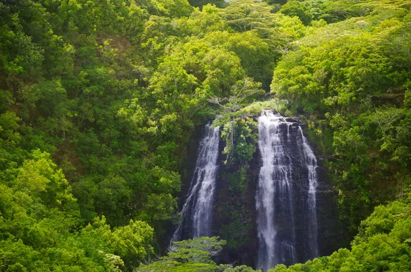 Wodospad w kauai na Hawajach, — Zdjęcie stockowe