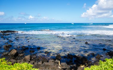 Güzel okyanus manzara