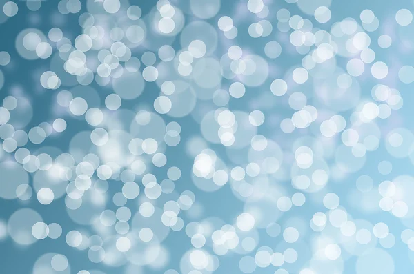 Blue and white bokeh. — Stock Photo, Image