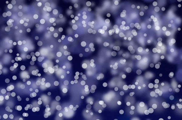 Blauwe en witte bokeh. — Stockfoto