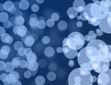 mavi ve beyaz bokeh.