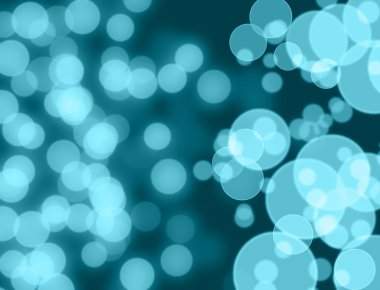 Bokeh ile soyut yeşil arkaplan