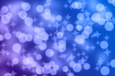 Mavi telefon beyaz bokeh