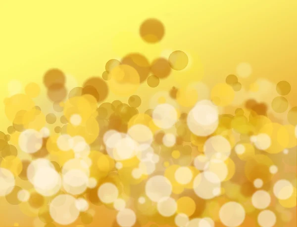 Gouden en wit bokeh — Stockfoto