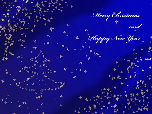 Christmas Background with stars — Stock Photo, Image