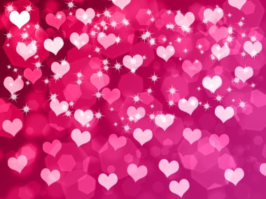 Kalp Valentine's arka plan