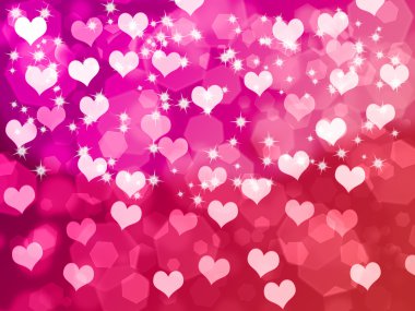 Kalp Valentine's arka plan