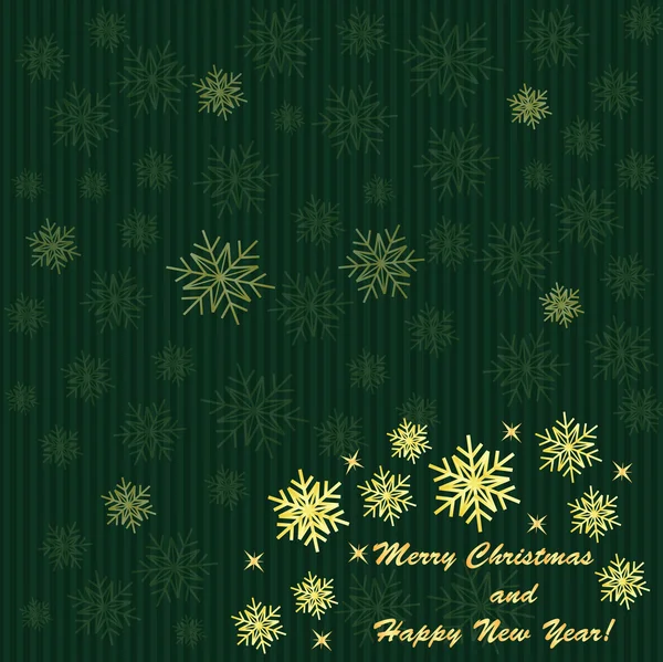 Green Christmas background — Stock Photo, Image