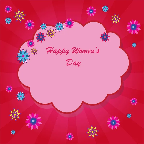 Happy Women's Day background — Stock Photo, Image