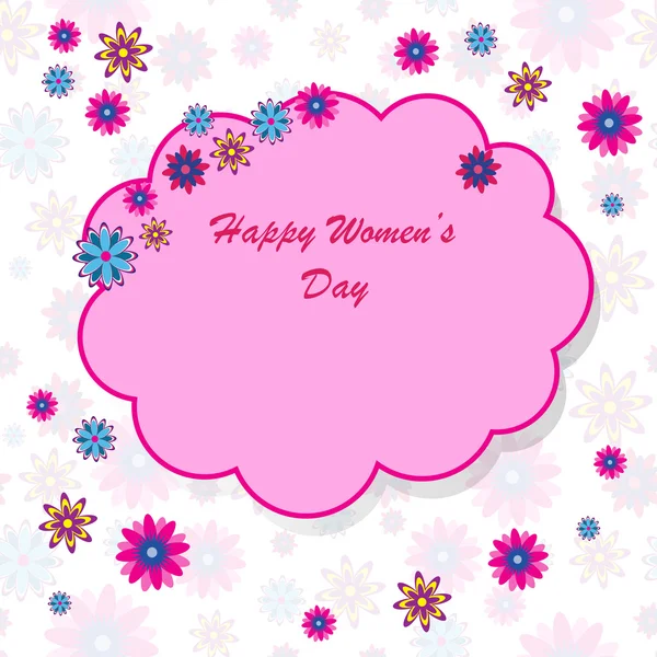Happy Women's Day background — Stock Photo, Image