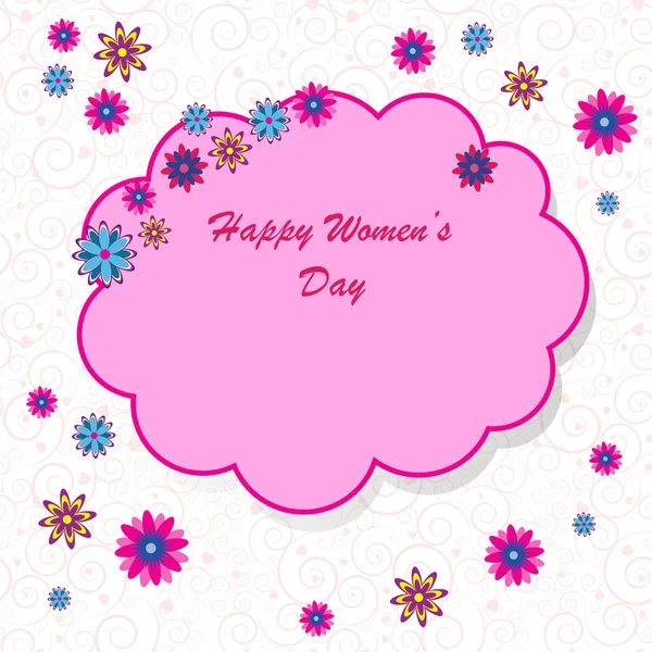 Happy women 's day background — стоковое фото