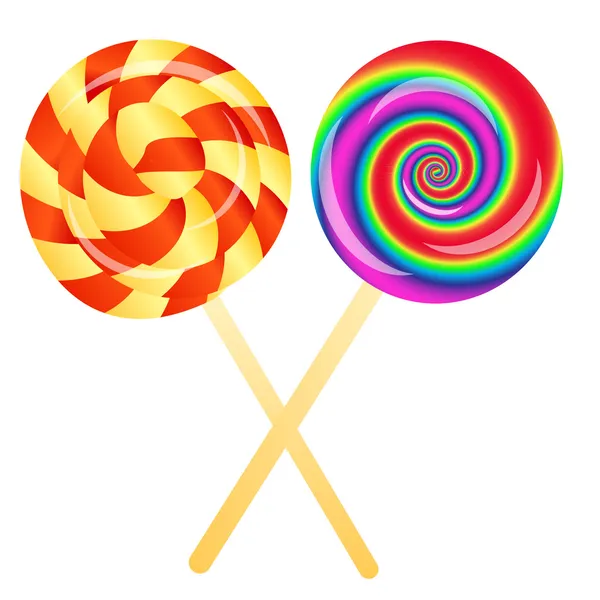 Lollipops background — Stock Photo, Image