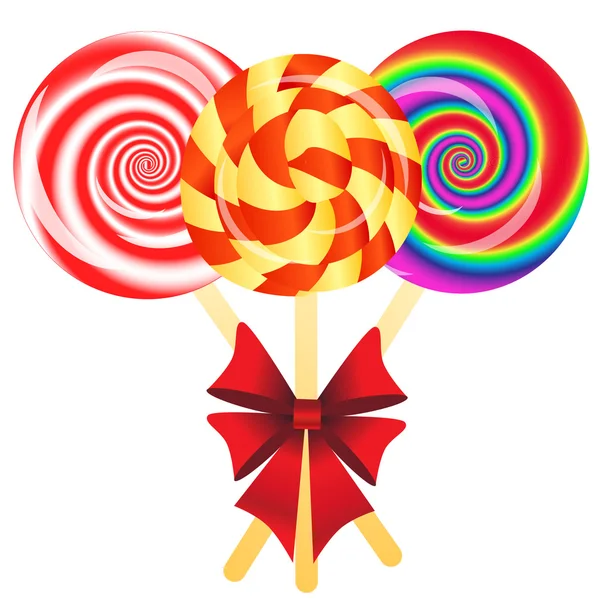 Lollipops background — Stock Photo, Image