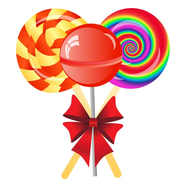 Lollipops background — Stock Photo, Image