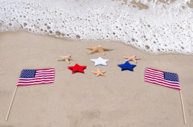 Amerikan tatil arka plan