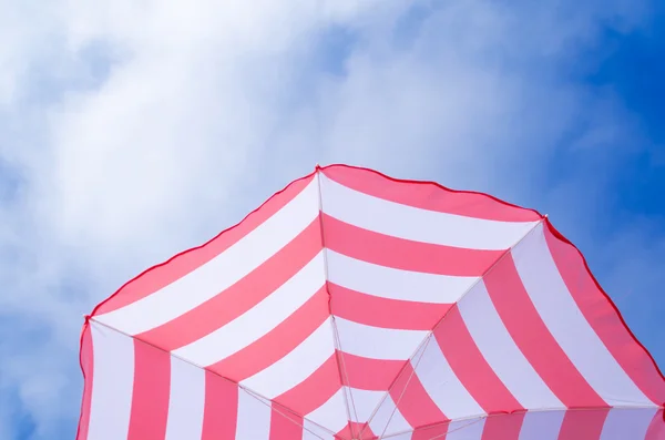 Beach umbrella's background — Stock Photo, Image