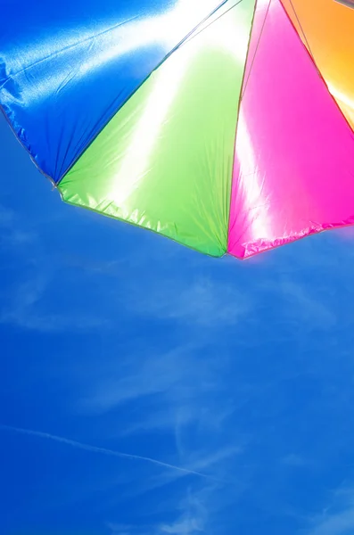 Beach umbrella's background — Stock Photo, Image