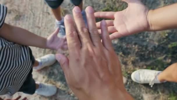 Madre Hijos Jugando Juntos Parque Familia Feliz Haciendo Actividades Juntos — Vídeos de Stock