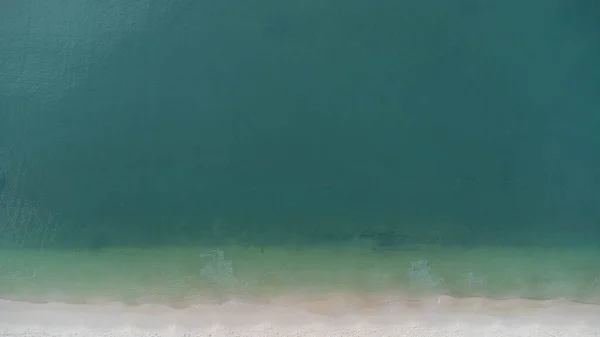 Beautiful Sea Waves White Sand Beach Tropical Island Soft Waves — Photo
