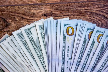 Amerikan doları yakın. Dolardan arka plan