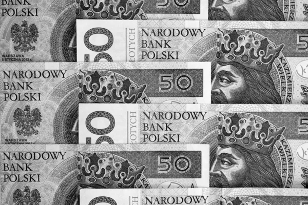 Zloty Közeledik Lengyel Nemzeti Valuta — Stock Fotó