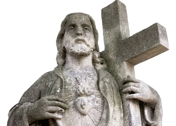 Ježíš Kristus Dobrý Pastor Kříž Utrpení — Stock fotografie