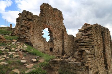 Eski Goor, Dağıstan Cumhuriyeti 'ndeki yıkılmış ev