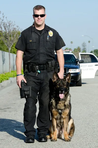 Policía perro — Foto de Stock