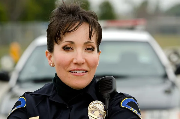 Smiling officer — Stock Photo, Image