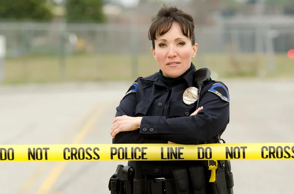 Smiling officer — Stock Photo, Image