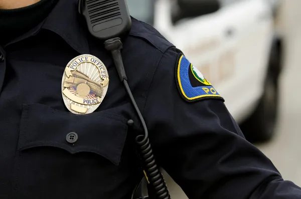 Politie Badge — Stockfoto