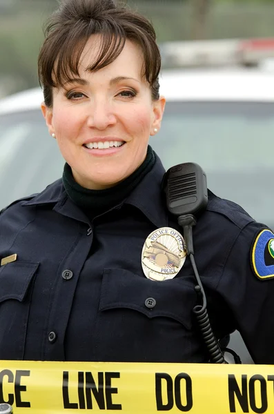 Smiling officer — Stock Photo, Image