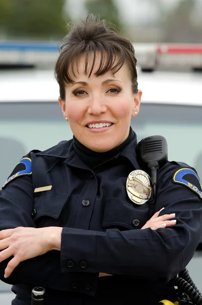 Smiling officer — Stock Photo, Image