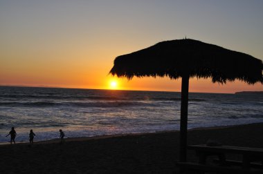 San Clemente Sunset clipart