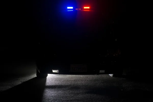 Policejní auto — Stock fotografie