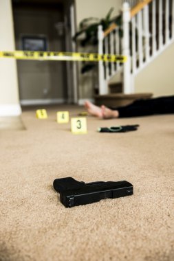 Crime scene clipart