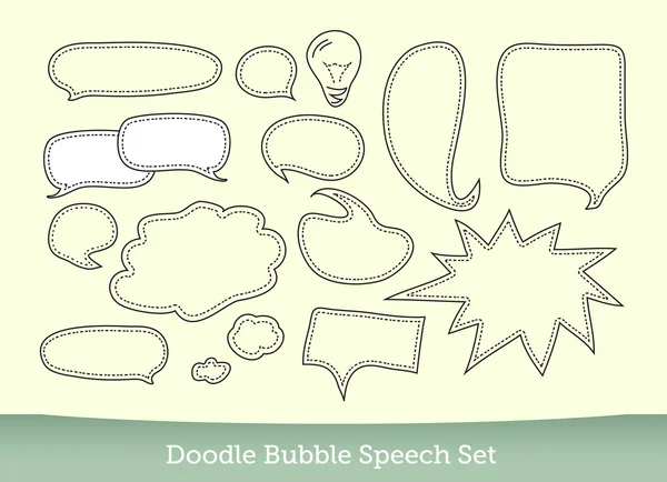 Пузырьковая речь — стоковый вектор