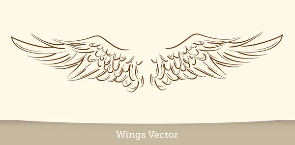 Vector Wings — Stock Vector