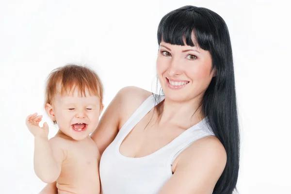 Mamma och baby — Stockfoto