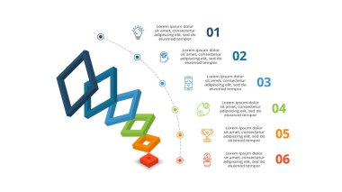 Okları yukarı taşıyıcı piramit bilgi, diyagram şeması, üçgen grafik sunumu.
