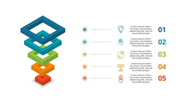 Vektor Piramis Felfelé Nyilak Infografika Diagram Diagram Háromszög Grafikon Megjelenítése — Stock Vector