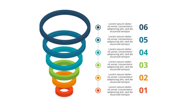 Vector Piramide Omhoog Pijlen Infographic Diagram Grafiek Driehoek Grafiek Presentatie — Stockvector