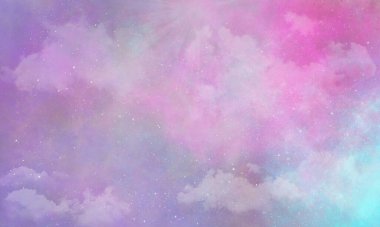 Abstract Pastel Background Texture Fade Grunge Sponge Design Border.