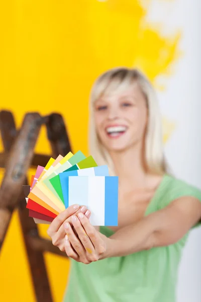 Paint color choices — Stock Photo, Image