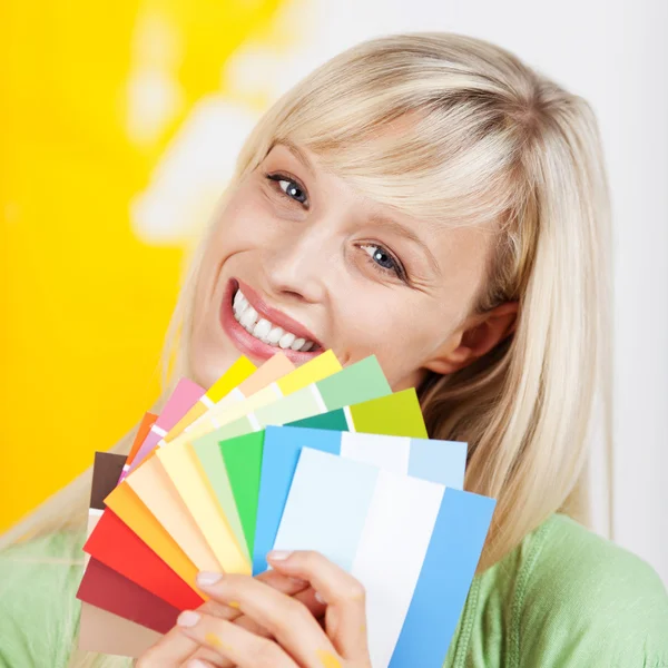 Beautiful new paint colours — Stock Photo, Image