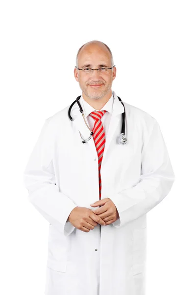 Smiling doctor with stethoskop — Stock Photo, Image