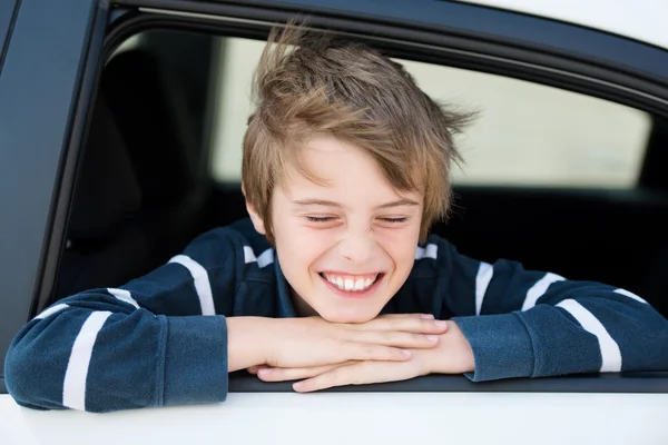 Lachen jongen — Stockfoto