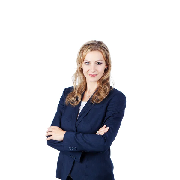 Businesswoman With Arms Crossed — Stock Photo, Image
